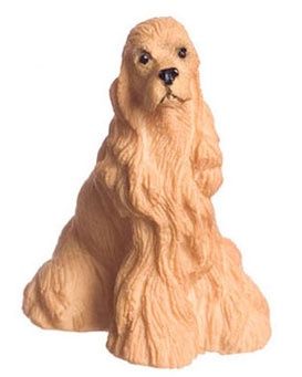 1/24th American Cocker Spaniel, Blond a3211