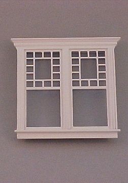 1/24th Atherton Decorated Double Window S705WOD
