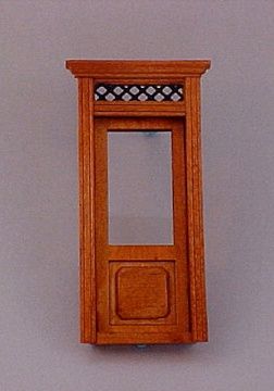 1/24th Westfield Exterior Door-Walnut S803NWN