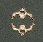 1108 Bell Pull, Gold Plated Brass, 2/Pkg. hw1108