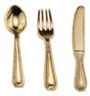 12Pc Flatware, Gold IM65336