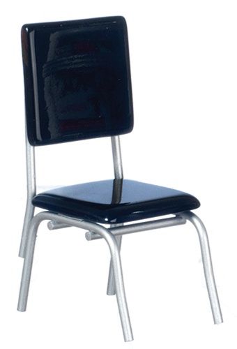 AZT5909 1950'S Style Black Chair