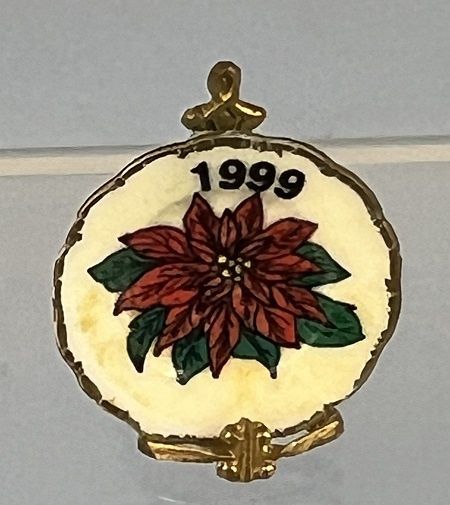 1999 Christmas Decorative Plate ala002c