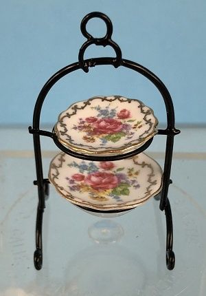 2 Tier Plate Stand 436032