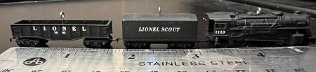 2010 Hallmark Keepsake LIONEL Scout Set 3 Miniature QXM9036