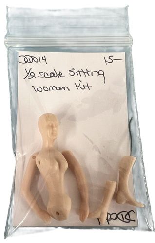 1/24th Porcelain Kit to Make Woman Who Can Sit dd014