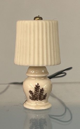 1/24th Porcelain Shelf with Porcelain Shade MC031113c