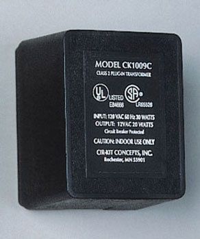 20 Watt United States Transformer, 12 Volt DC CK1009C