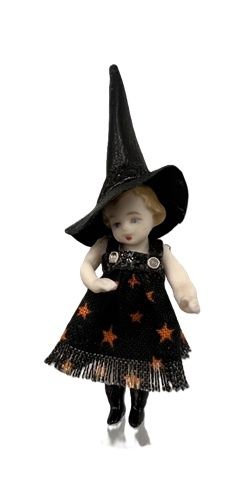 3" Tall Little Witch Doll rm729