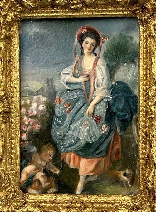 "Portrait of Mademoiselle Guimard as Tersichore" by Barbara Wilson 10000006