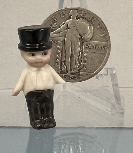 1-3/16" Tall Porcelain Kewpie Doll Groom mngroom