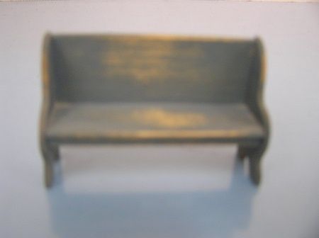 1/24th Green Bench ala1019