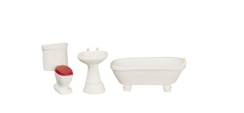 1/24th Resin Bathroom Set azt0276