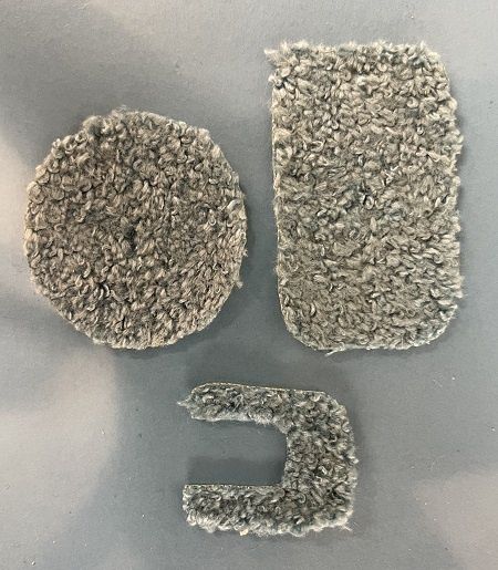 1/24th Seafoam Green Bathroom Rug Set ala944