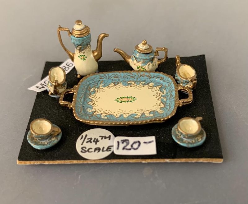 1/24th Tea Set with Tray mc03386