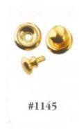1145 Traditional Rd Knob w/Back Plate, 6 Sets/Pkg. hw1145