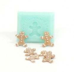 1:12 Gingerbread Boy Mold with Clay mc030968