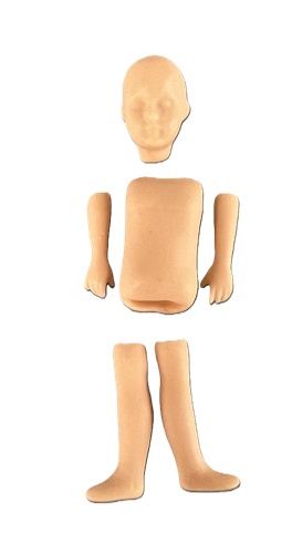 2" tall porcelain doll kit dd031