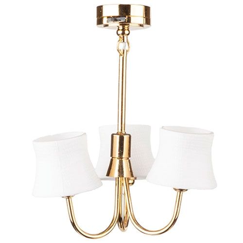 3-Arm Chandelier/Battery Op HW34045