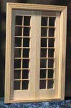 1/24th Classic Double Entry French Door HWh6011