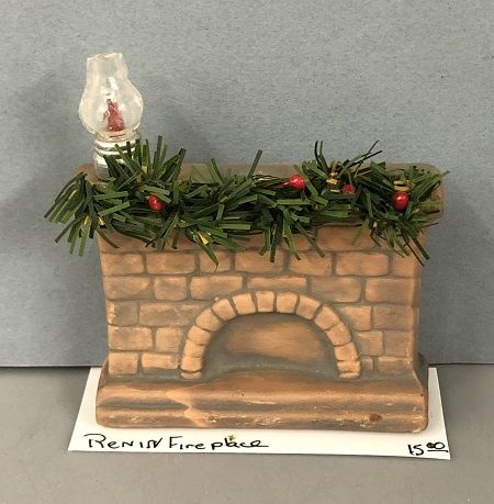 1/24th Christmas Fireplace mc01536