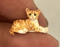 1/24th Laying Orange Tiger Cat 275371x