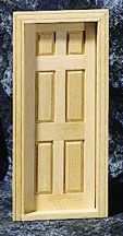 1/24th Traditional Interior Door HWh6007