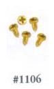 1106 Small Brass Screws hw1106