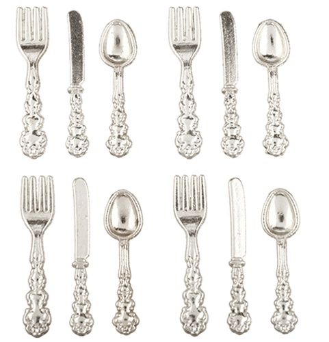 12Pc Silver Majesty Silver AZB7100