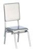 AZT5914 1950's Style Silver Chair