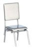 AZT5914 1950's Style Silver Chair