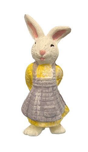2 1/2" Tall Girl Bunny (Plastic) mc443x