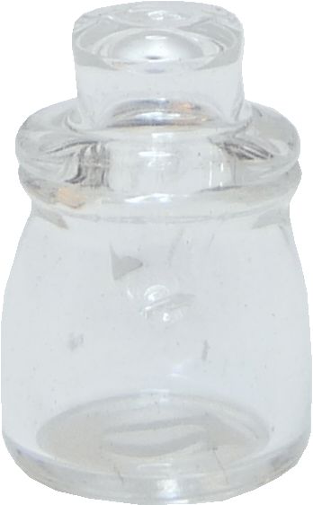 2/3" Tall Glass Jar with Lid bdhs520