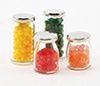 4 Glass Quarts/Pints Preserves cb083