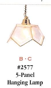 5-Panel Hanging Lamp HW2577