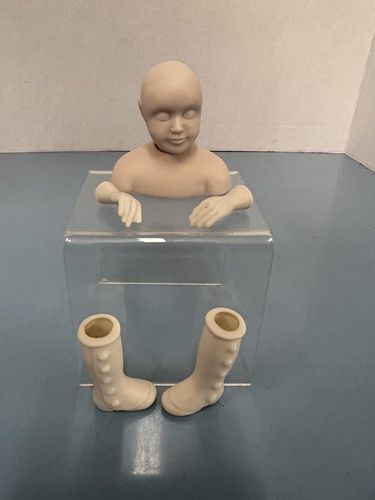 7" Porcelain Ready-To-Paint "Elizabeth" Doll Kit 262025b