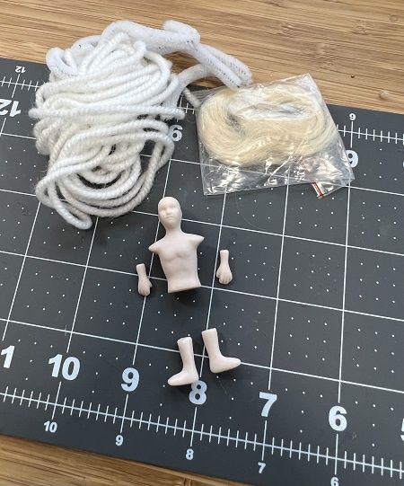9000 Series Porcelain Doll Kit Shenandoah Designs shesd9005