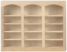 3-Unit, 5-Shelf Bookcase HW5011
