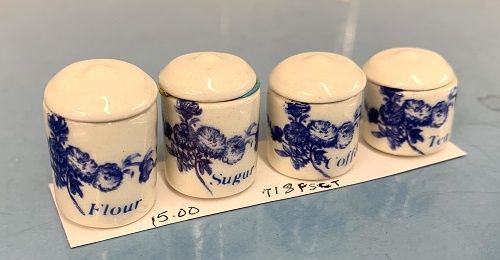 4pc Canister Set with Lids 718Fset