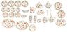 40 pc Flowers Dinner Set AZG8489