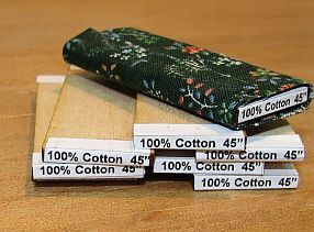 50 Fabric Bolt Boards and Labels fs300