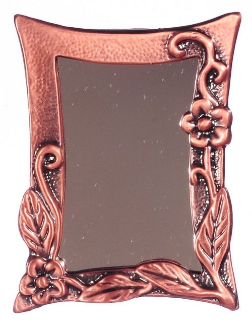 Antique Copper Mirror S8429