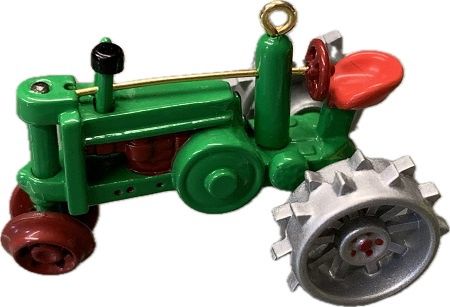 HM4166 Hallmark 1998 #2 Green Antique Tractor