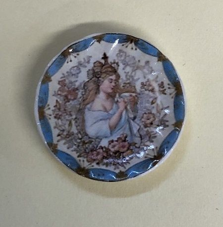 Art Nouveau Fairy Plate mc02383