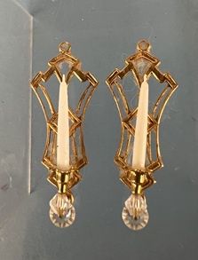 Art Deco Sconce Pair mc1156x