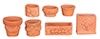 Assorted Garden Pots/Set/7 AZG7048