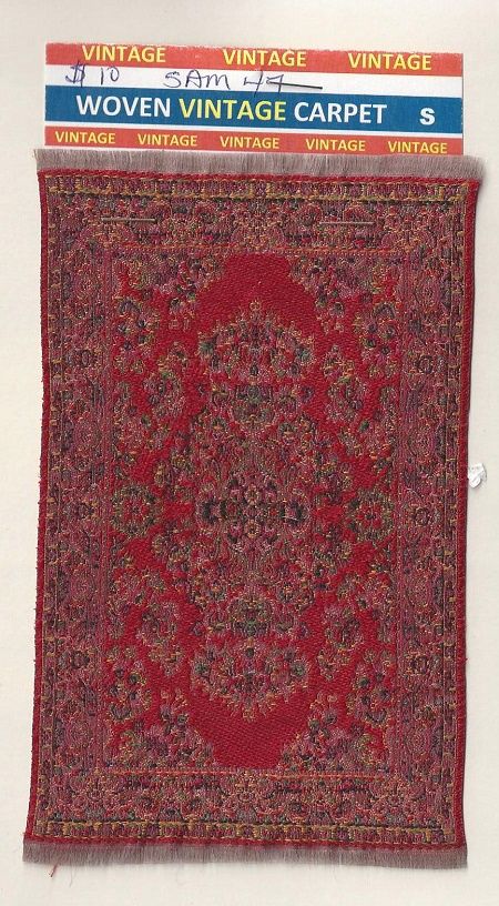 4" X 6" woven carpet sam47