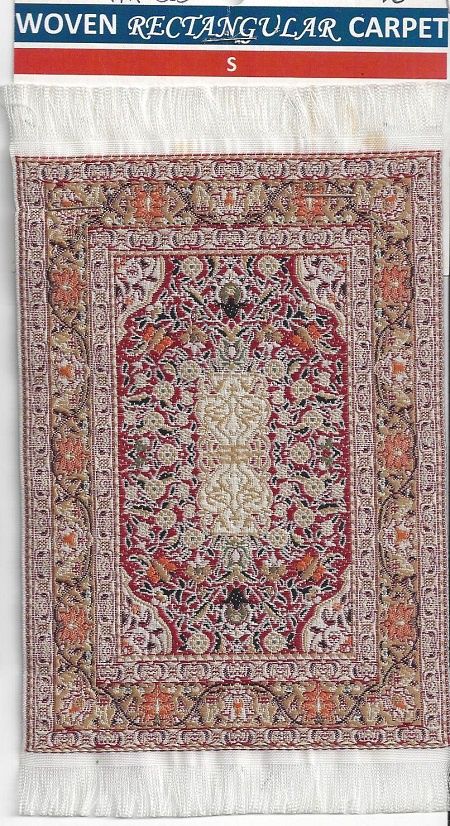 4" X 6" woven carpet sam22