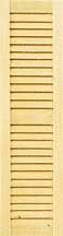 HW5025 Louvered Shutter, 1 Pair