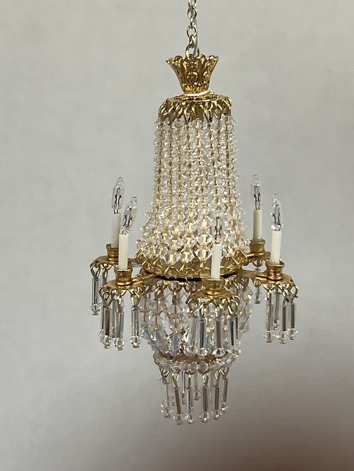WR1010 6 Arm Chandelier by Warren Richardson wr5